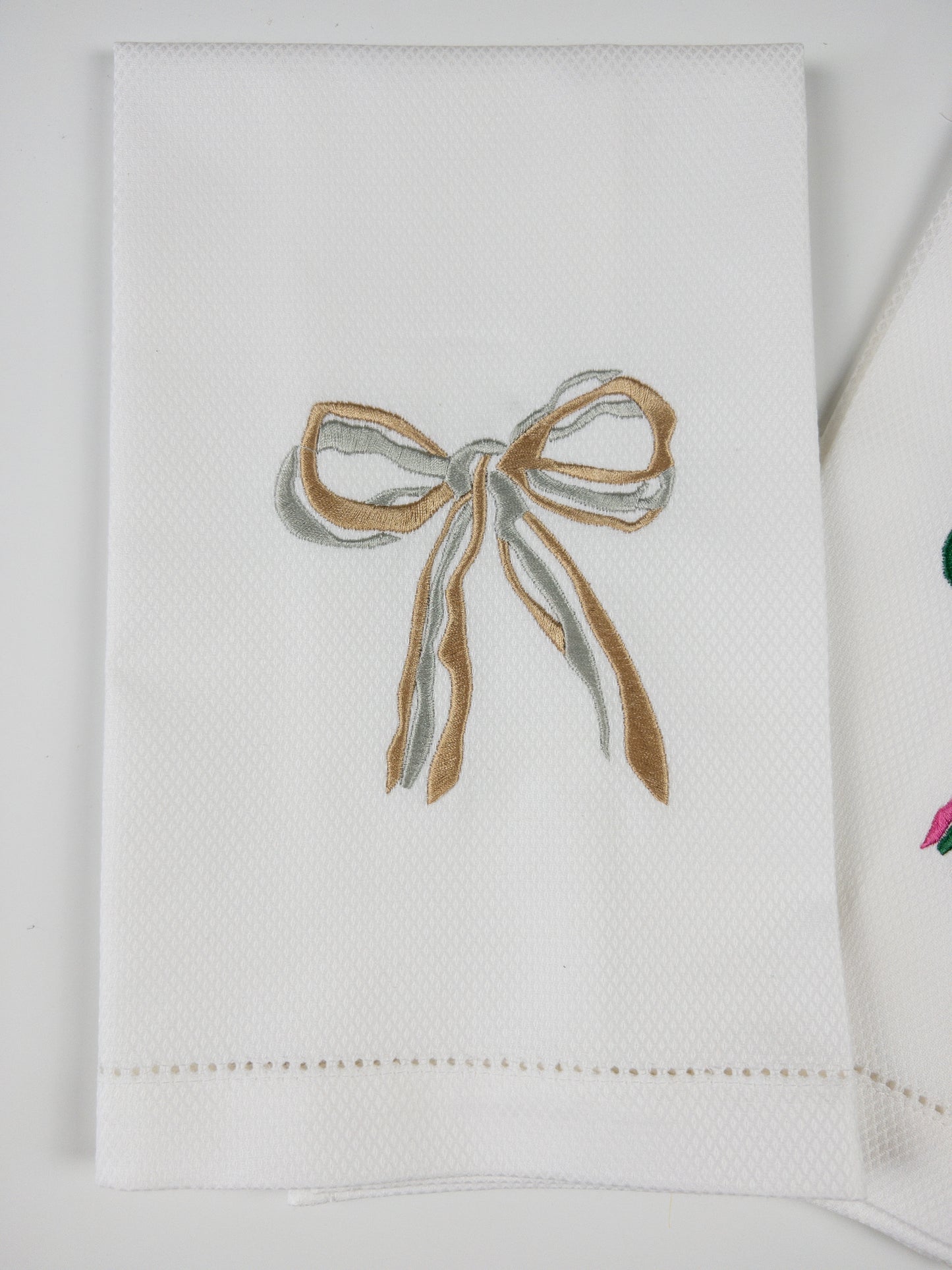 Festive Bow Hand Towel