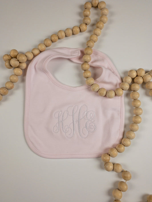 Personalized Baby Bib, Monogrammed Bib for Baby, Monogrammed Baby Gift